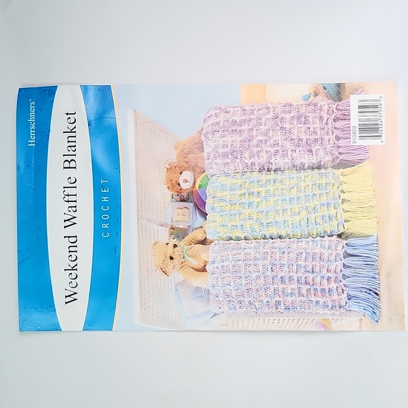 Weekend Waffle Blanket Crochet Pattern From Herrshner's - Picture 5 of 7
